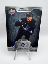 Bobby McMann - 2023-24 Upper Deck Engrained #145 Ebony /49 Maple Leafs SP