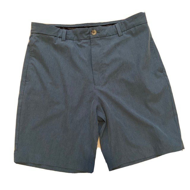 IZOD No Iron Moisture Wicking Microfiber R .khaki Shorts Pleat Golf 32 for sale online | eBay