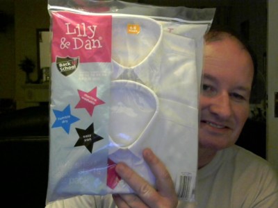 LILY & DAN MÄDCHEN KURZÄRMELIGES SHIRT 2ER-PACK ALTER 4-5 BUDGET ZURÜCK ZUR SCHULE 
