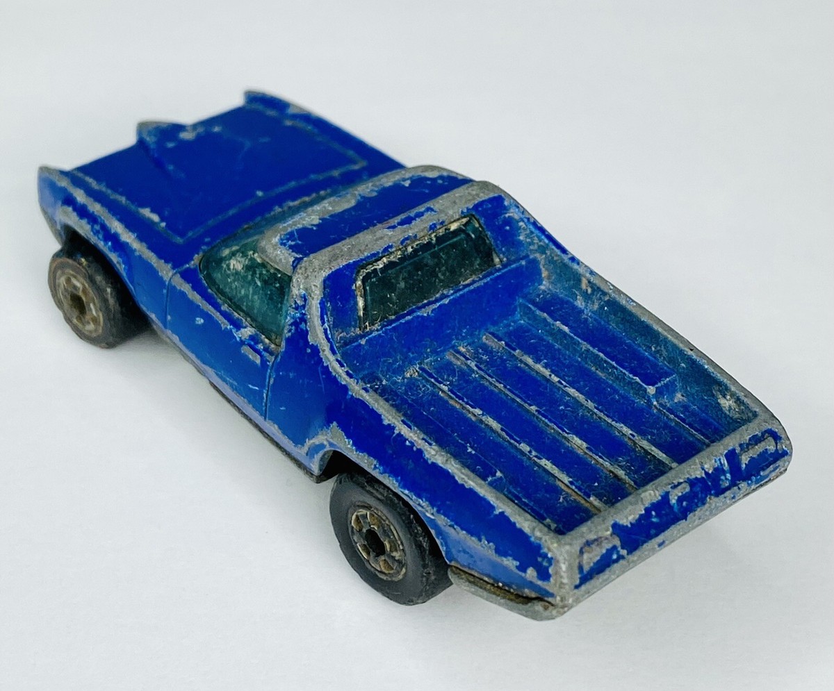 ミニカー Hot Wheels Redline Breakaway Bucket Vintage Hot Wheels Redline 1973 Blue Breakaway Bucket Flying