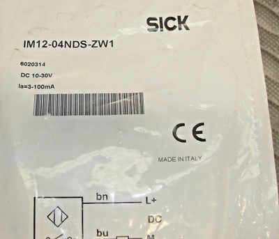 NEW Sick Optic Electronic Sensor IM12-04NDS-ZW1