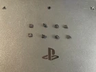 Rubber Feet Replacement Dust Cover Pads for Sony PS4 Pro / Slim Complete Set