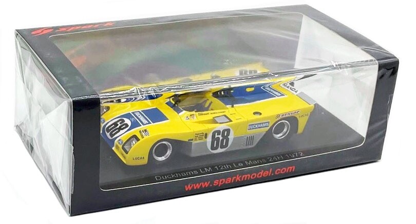 1/43 Spark 1972 Duckhams LM No.68 12th 24H Le Mans A. de Cadenet - C