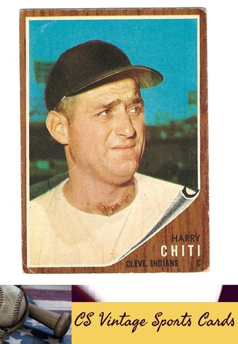 Harry Chiti #253 1962 Topps card