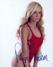 Paige Hudson Signed Autographed 8x10 Photo Model COA 