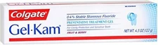 Colgate Gel Kam Tooth Cleaning Gel Pack Of 3 Stannous Fluoride 43 Ounces