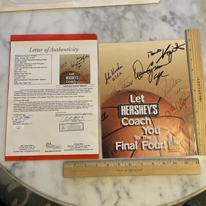 1996 NCAA Final 4 College Basketball Coaches Crum Smith Calipari Pitino Knight++