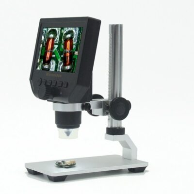 600X Digital Electronic Microscope Portable 4.3''HD f/PCB Repair Magnifier Camera