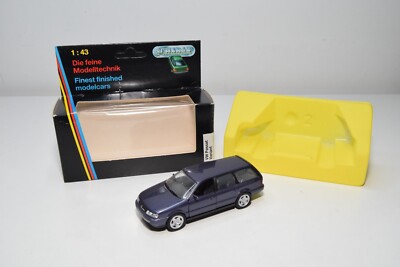 B38 1:43 SCHABAK 1016 VW VOLKSWAGEN PASSAT VARIANT VR6 METALLIC PURPLE MIB