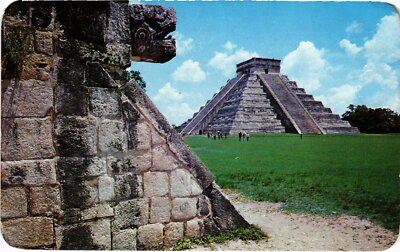 CPM AK Chichen Itza Der Kopf der Schlange und das Schloss MEXICO (1408550)