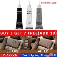 20ml Advanced Leather Repair Kit Filler Vinyl DIY Car Seat Patch Sofa Rip Holes