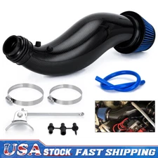 Real Carbon Fiber Cold Air Intake Pipe Kit For Civic 92-00 EG EK Integra 95-01