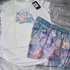Under Armour Youth XL 18/20 Sky Limit White Multi Outfit Set NEW