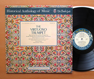 The Virtuoso Trumpet Helmut Wobisch 1973 Vanguard Bach Guild HM 10 SD Stereo