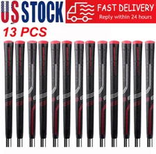 13Pcs CP2 Pro Wrap Grip Golf Club Grip Golf Grip Anti-Slip Rubber Grip Red