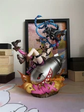 Myethos 1/7 Scale League of Legends LOL Jinx Figure Painted Statue PVC Model New