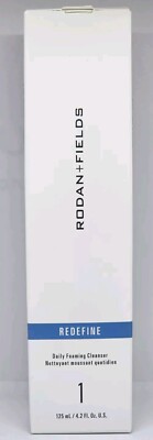 Rodan + Fields Redefine Daily Foaming Cleanser 4.2 Fl oz New in Box Sealed