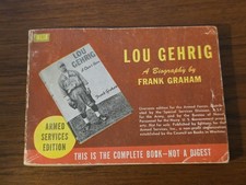 Lou Gehrig Cards, Rookie Cards, and Memorabilia Guide 54