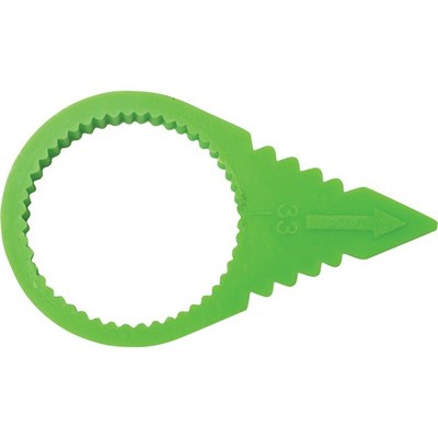 1PC AME INTERNATIONAL 62400GR 33MM Checkmate Hi Vis Green( 100/PK)