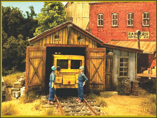 KIT DE MADERA BAR MILL HO GAUGE "Transfer Shed At Cranberry Yard" #0362~nuevo en CAJA | Zustand: New