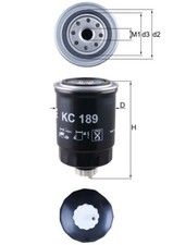 Kraftstofffilter KNECHT KC 189 Anschraubfilter mit Wasserablassschraube für PICK