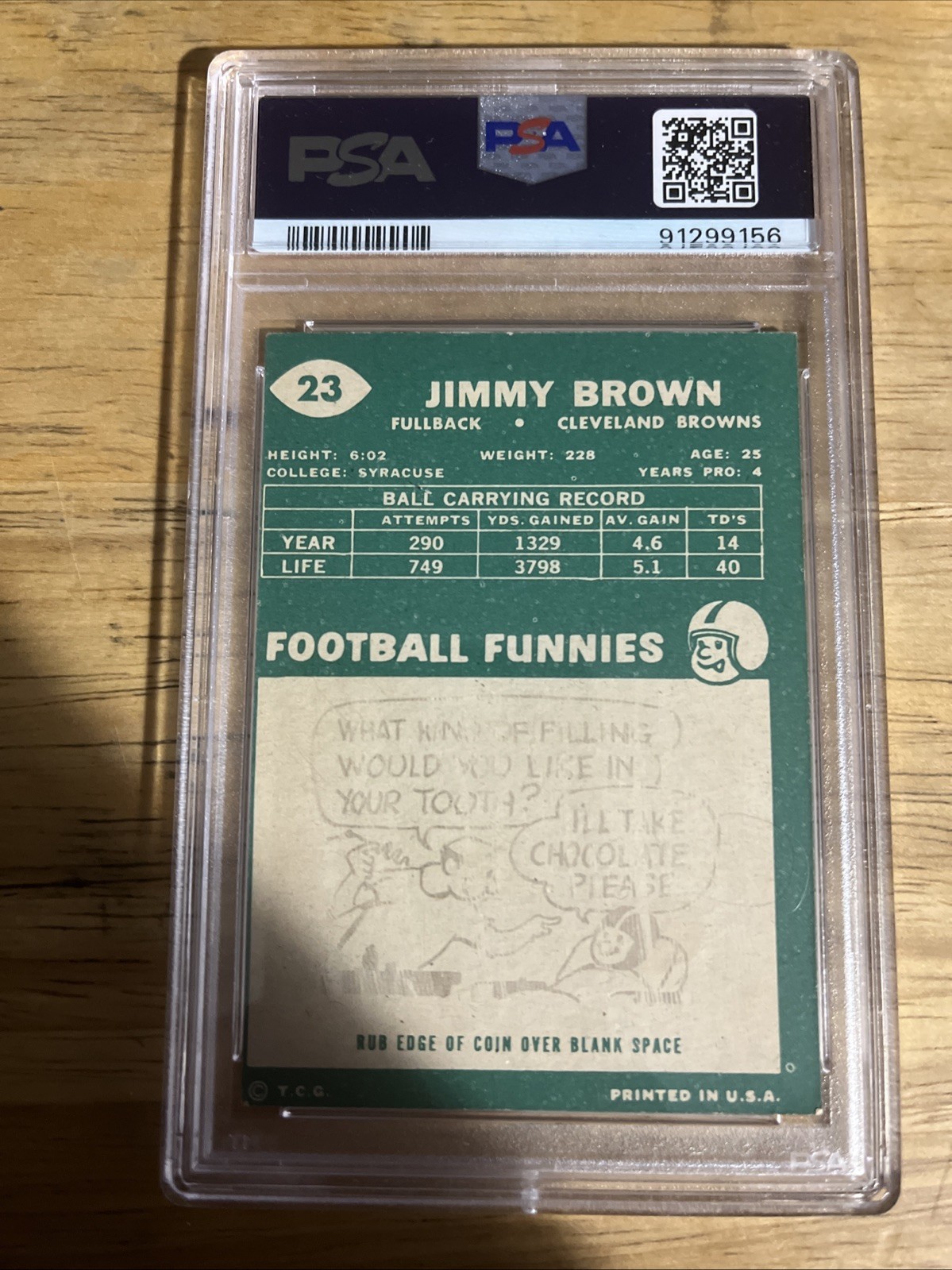 1960 Topps Football Complete Set VGEX-EXC Condition Jim Brown PSA 4 Starr Unitas view 3