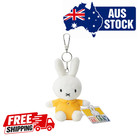 Miffy Yellow Plush Keyring Cute Bunny Bag Charm Keychain Soft Toy Gift