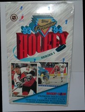 VINTAGE1993-1994 SERIES 1 TOPPS NHL HOCKEY 36 WAX PACK  BOX SEALED