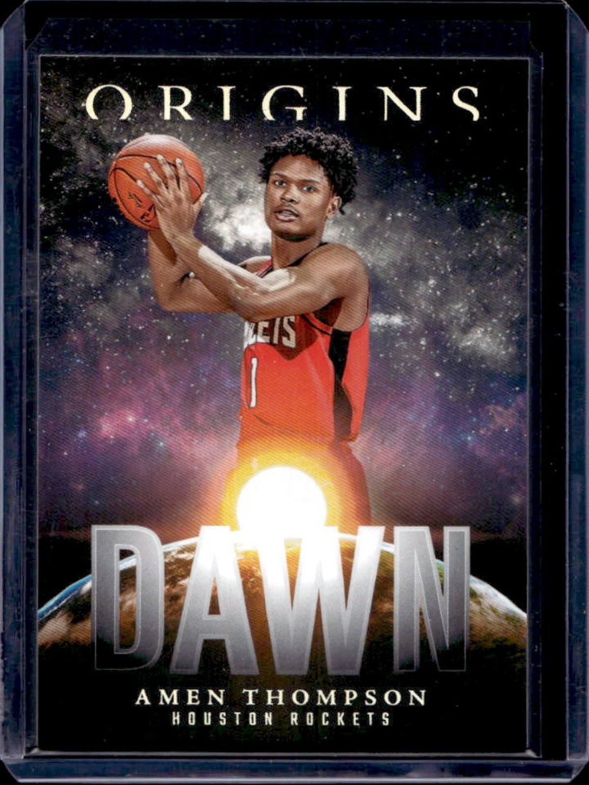 2023-24 Origins Amen Thompson Dawn Rookie RC #21 Rockets