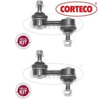 2X Stange/Strebe FüR Stabilisator Corteco 49396205 2 PendelstüTzen Stabi