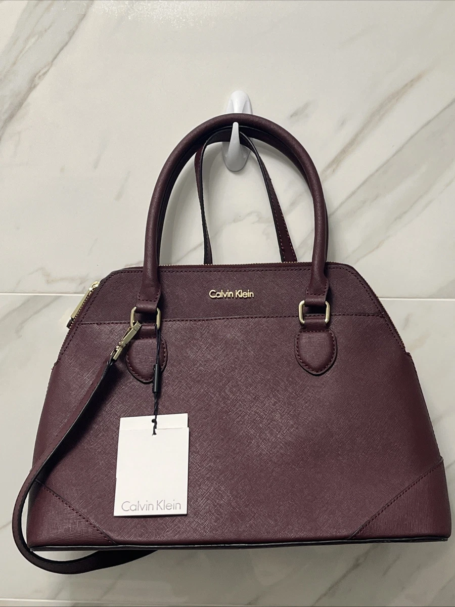 Calvin Klein Satchel/Top Handle Bag Red Bags & Handbags for Women