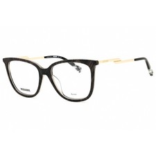 Missoni Women's Eyeglasses White/Black Pattern Full Rim Frame MIS 0125/G 0S37 00