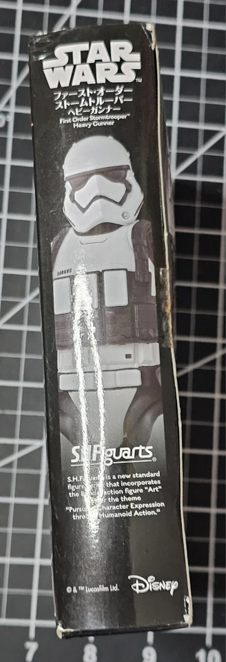 Star Wars: The Force Awakens S.H. Figuarts Stormtrooper Heavy Gunner US SELLER - Image 3 of 4