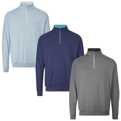 Stuburt Herren Augusta 1/4 Zip Golf Longsleeve Midlayer Sweatshirt