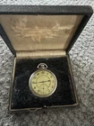 Antique Hamilton Pocket Watch With Case