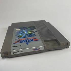 Top Gun: The Second Mission NES - juego, manual y funda - limpiado y probado