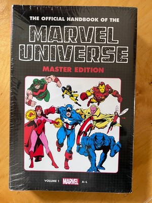 Official Handbook of the Marvel Universe Master Edition Omnibus Vol 1 Sealed