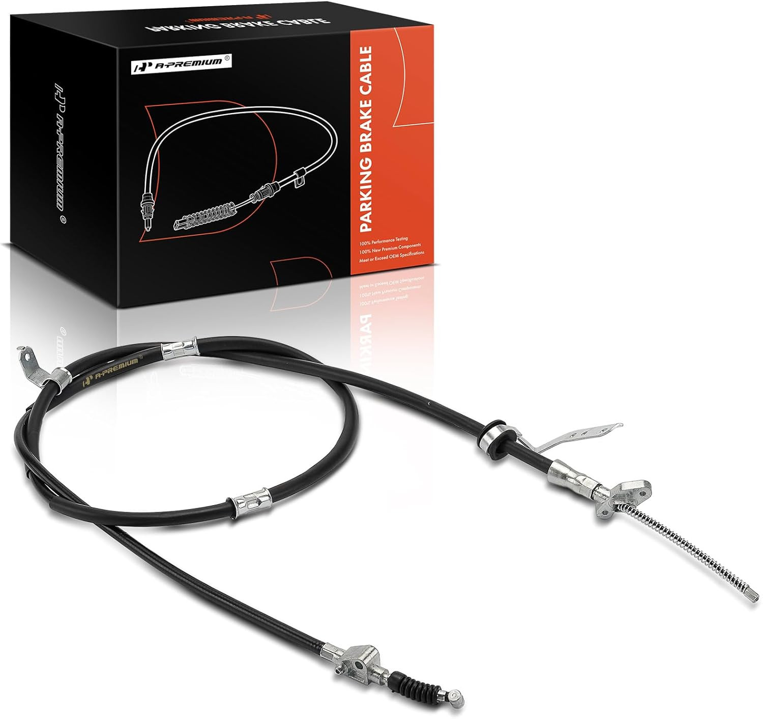 Parking Brake Cable RX400h 06-08 Highlander 06-07 3.3L Rear Passenger FHEV Only