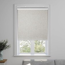100 Blackout Window Blinds Room Darkening Cordless Roller Shades Beige