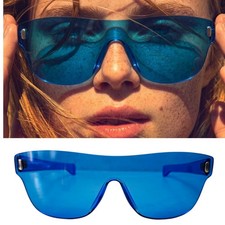 vintage Sunglasses futuristic 70's MARTI made in Italy Modelo: Mask