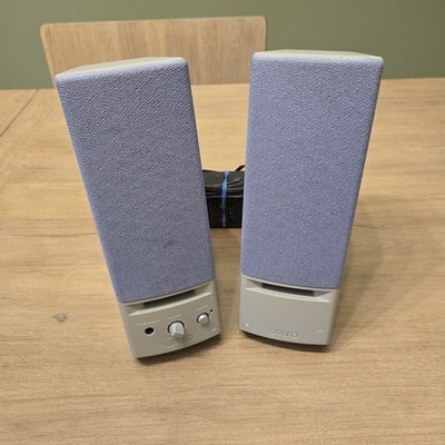  SONY VAIO PCVA-SP2 SPEAKER SYSTEM SET FOR COMPUTER CLEAN 