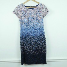 Talbots Size 2 Sheath Dress Dainty Floral Preppy Twee Feminine Easter Spring