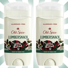 2 Old Spice Aluminum Free Deodorant for Men Holidudes 3 OZ