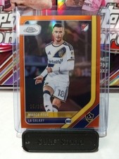 2026 Topps Chrome MLS Marco Reus Orange Refractor 25/25 Bookend LA Galaxy #11