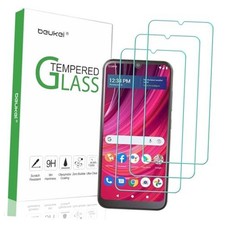 3 Pack Compatible for BLU View 4 B135DL Screen Protector Tempered