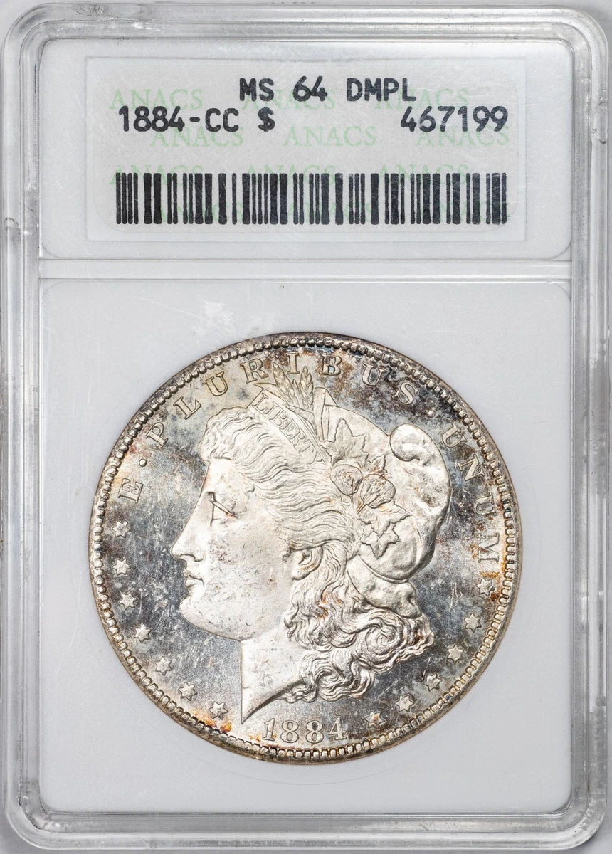 MS 64 Graded 1884 Year Morgan US Dollars (1878-1921) for sale | eBay
