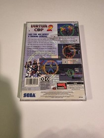 Virtua Cop 2 (Sega Saturn, 1996) ☆ Complete ☆