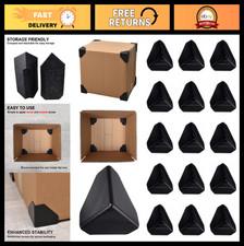 200 Pcs Heavy Duty Corner Protectors for Shipping Boxes, Plastic Edge Guards 2"x