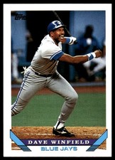 Dave Winfield 1993 Topps #131 Blue Jays MLB READ FREE SHIPPING AutographDen