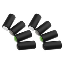 8Pcs Reusable Plastic Wireless Mic Protective Covers Mic Bottom Sleeves